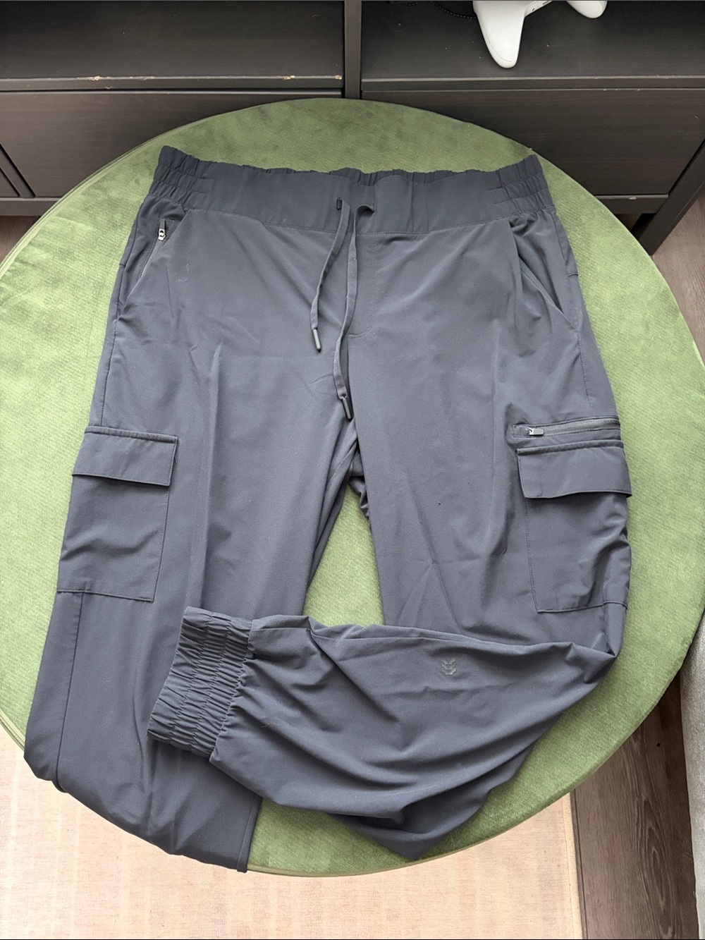 Women’s Black Cargo Jogger Pants